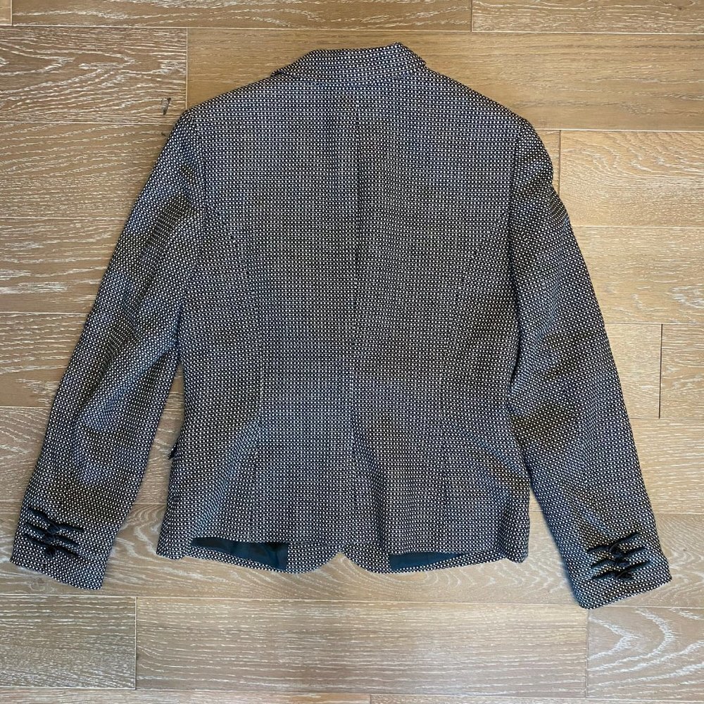 Classiques Entier Wool Ribbon Trimmed Blazer | Bl… - image 4